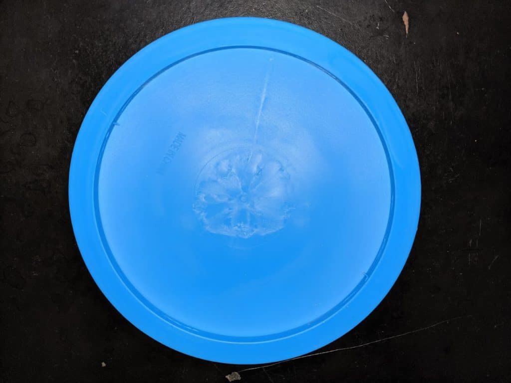 Bottom side of Franklin Albatross Disc